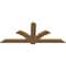 Ekena Millwork Redmond Smooth Timber Gable Bracket, Western Red Cedar, 72"W x 30"H x 1 1/2"D x 5 1/2"F, 10/12 Pitch GBW072X30X0206RED00SWR - alternate 3